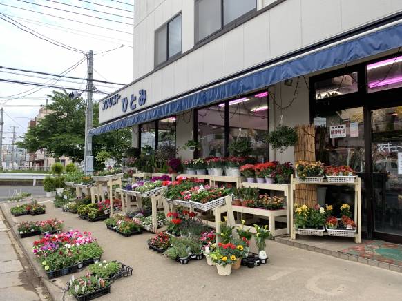 「フロリスト　ひとみ」　（埼玉県吉川市）の花屋店舗写真1